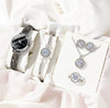 Women's Leisure Quartz Watch Stainless Steel Case And Strap Round Dial