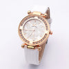 Women's Leisure Quartz Watch With Alloy Case Imitation Leather Strap And Round Dial