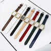 Women's Leisure Quartz Watch With Alloy Case Stainless Steel Strap And Wine Barrel Shape Dial