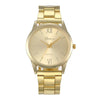 Women's Leisure Quartz Watch With Zinc Alloy Band And Round Dial