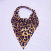 Women's Lengthened Cotton Fabric Geometric Triangle Turban Headscarf Hair Accessories