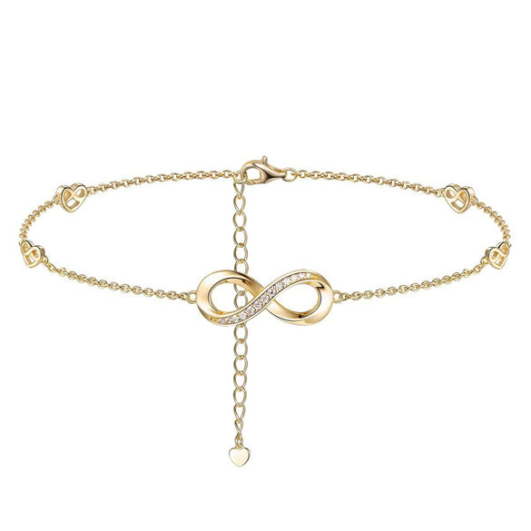 Women's Light Luxury Copper Butterfly Pendant Anklet Elegant Fashion Insect Charm Ankle Chain For Daily Wear