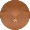 Women's Light Luxury Copper Choker Necklace With Heart Shape Pendant Electroplated Minimalist Jewelry