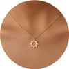 Women's Light Luxury Copper Choker Necklace With Heart Shape Pendant Electroplated Minimalist Jewelry