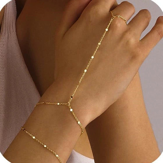 Women's Light Luxury Copper Four Leaf Clover Flower Bracelet With Zircon Electroplated Adjustable Elegant Jewelry