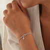 Women's Light Luxury Copper Geometric Cross Bracelet With Electroplated Simple Versatile Fine Jewelry Design