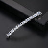 Women's Light Luxury Copper Hairpin With Inlaid Zircon Simple Square One Word Side Clip Bangs Hair Accessory
