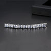 Women's Light Luxury Copper Hairpin With Inlaid Zircon Simple Square One Word Side Clip Bangs Hair Accessory