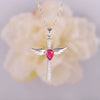 Women's Light Luxury Geometric Copper Diamond Necklace With O Word Chain And Electroplating