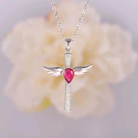 Women's Light Luxury Geometric Copper Diamond Necklace With O Word Chain And Electroplating