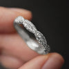 Women's Light Luxury Geometric Copper Ring With Zircon Design