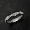 Women's Light Luxury Geometric Copper Ring With Zircon Design