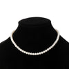 Women's Light Luxury Geometric Handmade Imitation Pearl Clavicle Chain Necklace