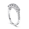 Women's Light Luxury Geometric S925 Silver Ring With Electroplating