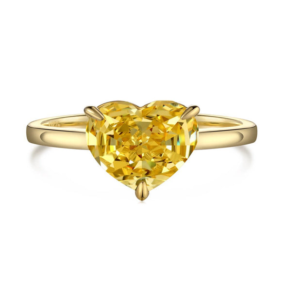 Women's Light Luxury Geometric 925 Silver Ring With Ice Flower Cut High Carbon Diamond Zircon And Electroplating