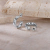 Women's Light Luxury Geometric Titanium Steel Electroplated Circle Earrings