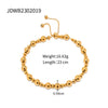 Women's Light Luxury Geometric Titanium Steel Nonfading Pull Bracelet Jewelry With Electroplating