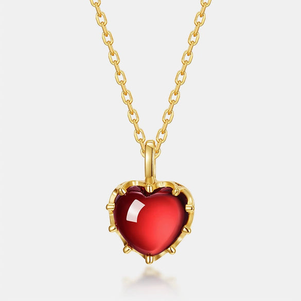 Women's Light Luxury Gloomy Color Geometric Diamond Inlaid 925 Silver Clavicle Necklace Pendant