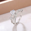 Women's Light Luxury Ins Style Ring Copper Zirconia Universe Planet Track Design