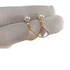 Women's Light Luxury Natural Freshwater Pearl And Sea Shell Motherofthesea S925 Sterling Silver Earrings