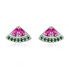 Women's Light Luxury Niche Fashion Distinctive Zircon Earrings With Fruit Pattern
