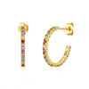 Women's Light Luxury Niche Fashion Distinctive Zircon Earrings With Fruit Pattern