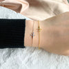 Women's Light Luxury S925 Sterling Silver Bracelet With Aircraft Pendant And Electroplating Design