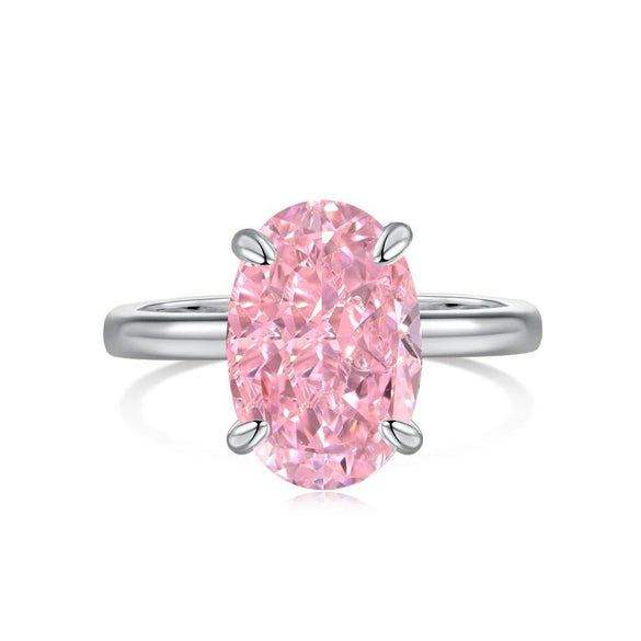 Women's Light Luxury S925 Sterling Silver Ring With Geometric Pattern And Electroplating
