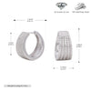 Women's Light Luxury S925 Sterling Silver Ushape Inlaid Zircon Earring