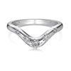 Women's Light Luxury Smart Rotating S925 Sterling Silver Ring Geometric Oval Heartshaped With Zircon Electroplated