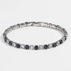 Women's Light Luxury Style Copper Bracelet With Colorful Devil's Eye And Zirconia