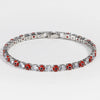 Women's Light Luxury Style Copper Bracelet With Colorful Devil's Eye And Zirconia