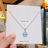 Women's Light Luxury Titanium Steel And Copper Necklace With Geometric Pattern And Diamond Design