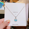 Women's Light Luxury Titanium Steel And Copper Necklace With Geometric Pattern And Diamond Design