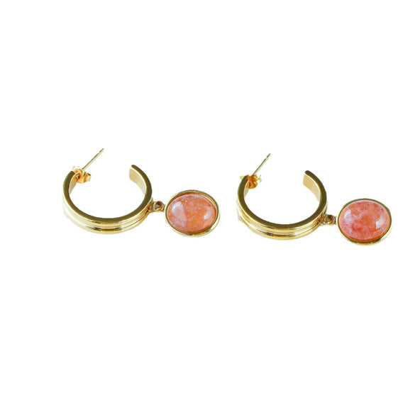 Women's Light Luxury Titanium Steel Electroplated Earrings