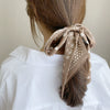 Women's Lightweight Polyester Long Ribbon Scarf Decorative Bag Scarf For Spring And Autumn
