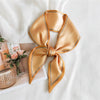 Women's Lightweight Polyester Long Ribbon Scarf Decorative Bag Scarf For Spring And Autumn