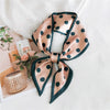 Women's Lightweight Polyester Long Ribbon Scarf Decorative Bag Scarf For Spring And Autumn