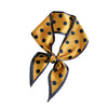 Women's Lightweight Polyester Long Ribbon Scarf Decorative Bag Scarf For Spring And Autumn
