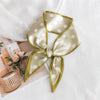 Women's Lightweight Polyester Long Ribbon Scarf Decorative Bag Scarf For Spring And Autumn