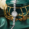 Women's Little Fresh Style Round Dial Zinc Alloy Case Alloy Strap Watch