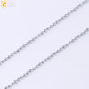 Women's Lobster Clasp Round Bead Chain Necklace With Gold Tone Electroplated Copper Chain And Pu Leather Wax Rope In New Chinese Style
