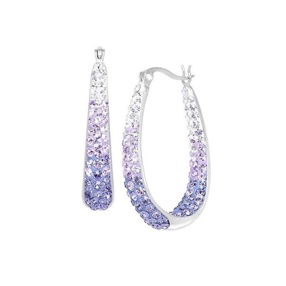 Women's Long Constellation Drop Earrings Electroplated Alloy Geometric Jewelry With Sparkling Accents In A Retro Celestial Style