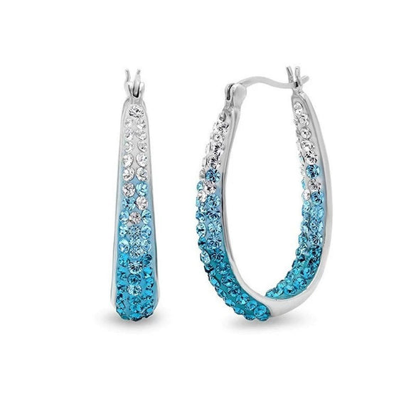 Women's Long Constellation Drop Earrings Electroplated Alloy Geometric Jewelry With Sparkling Accents In A Retro Celestial Style