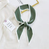 Women's Long Decorative Silk Scarf Ribbon Tie For Bag Handle Wrapping Shirt Matching And Neck Tie Accent