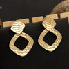 Women's Long Geometric Alloy Earrings Vintage Exaggerated Statement Jewelry For Wholesale