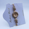 Women's Luxury Alloy Bracelet Watch With Round Dial And Quartz Movement