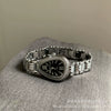 Women's Luxury Alloy Case Snake Chain Watch With Ordinary Glass Mirror And Special Shape Dial