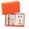 Women's Luxury Compact Diamond Shaped Quartz Watch Set With Stainless Steel Strap And Alloy Case