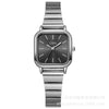 Women's Luxury Fashion Square Dial Alloy Case Iron Band Quartz Watch